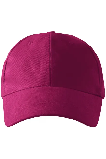 casquette 6 panneaux - fuchsia, réglable