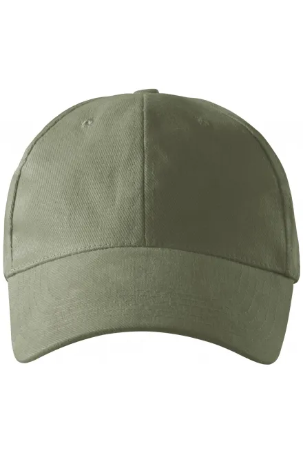 casquette 6 panneaux - khaki, réglable