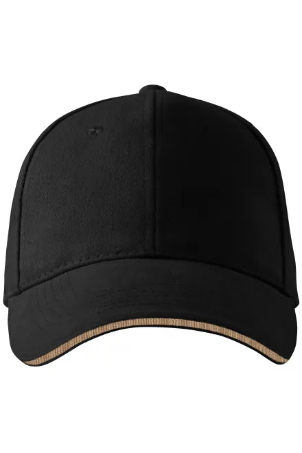 Casquette contrastée - noir, réglable