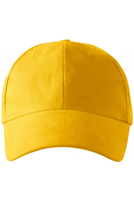 Casquette pour enfants - jaune, réglable
