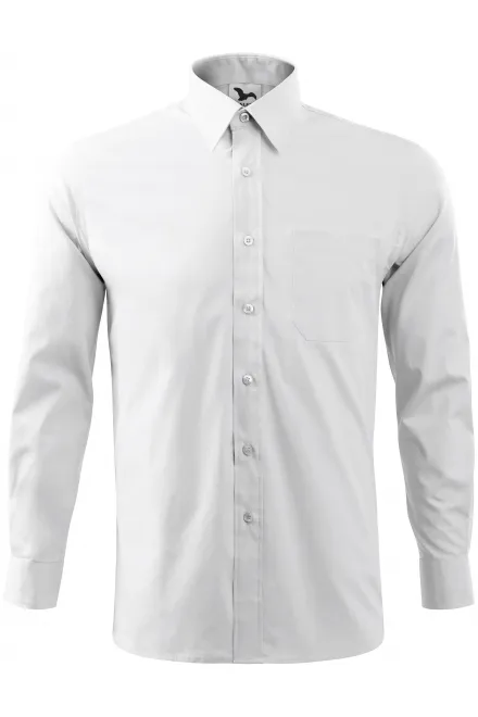 Chemise homme à manches longues - blanche, M