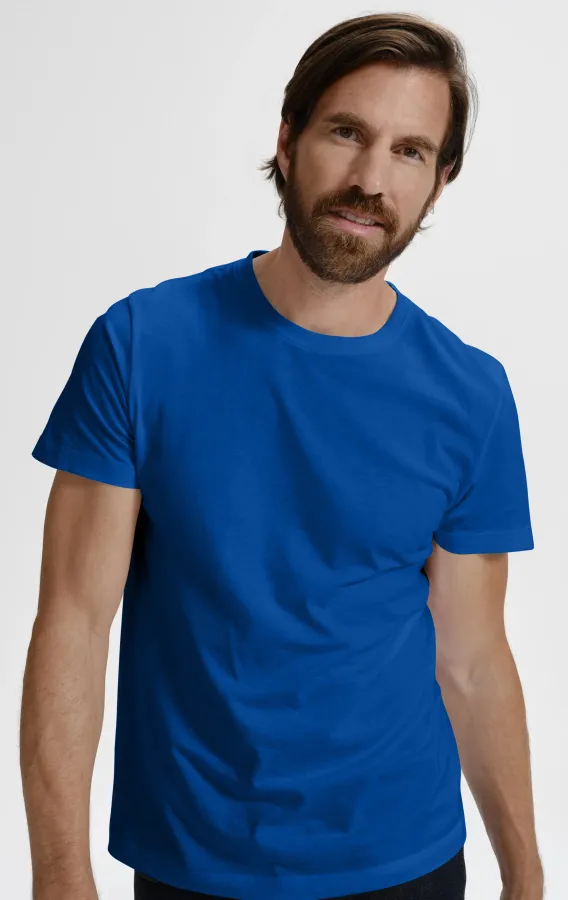 T-shirt simple homme, bleu royal T-shirt simple homme, bleu royal