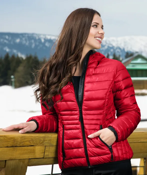Veste matelassée femme, formula red