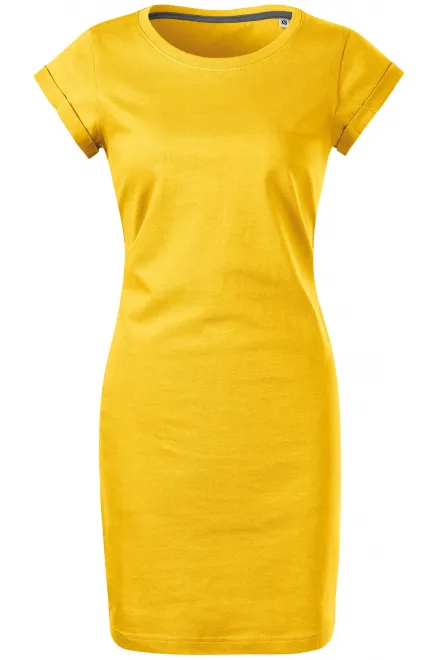 Des robes pour femmes pour tous les jours - jaune, M