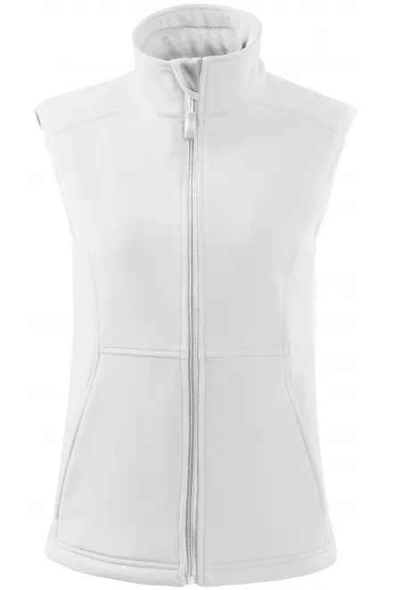 Gilet ajusté pour femme - blanche, M