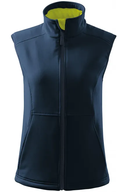 Gilet ajusté pour femme - bleu foncé, M