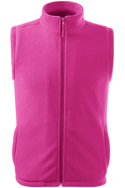 Gilet polaire classique - fuchsia, S