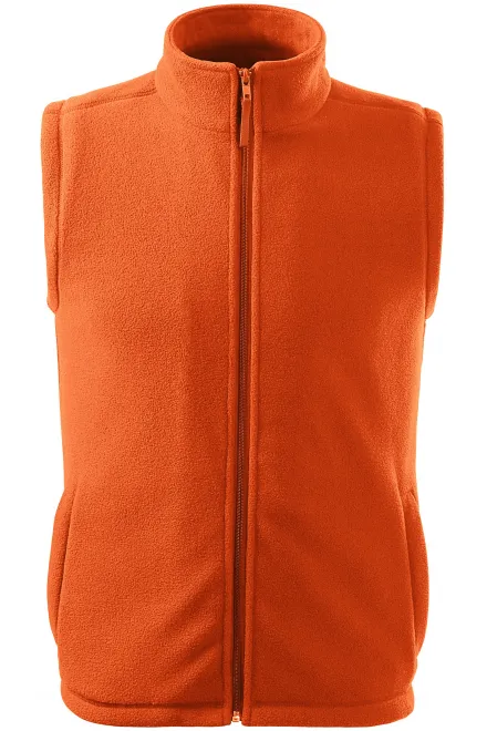 Gilet polaire classique - orange, S