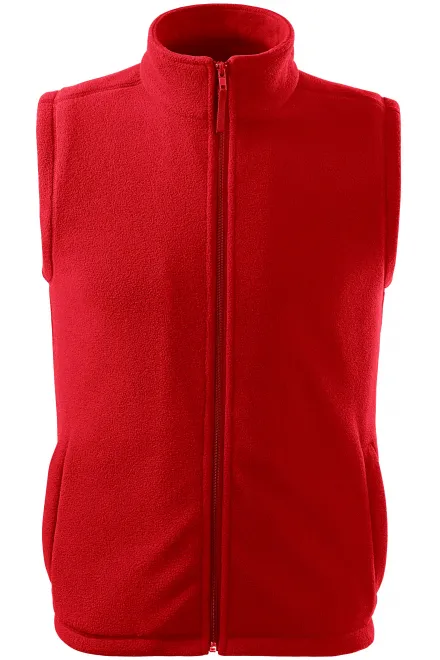 Gilet polaire classique - rouge, S