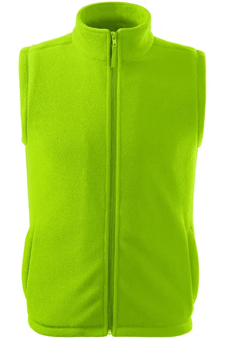 Gilet polaire classique - vert citron, S