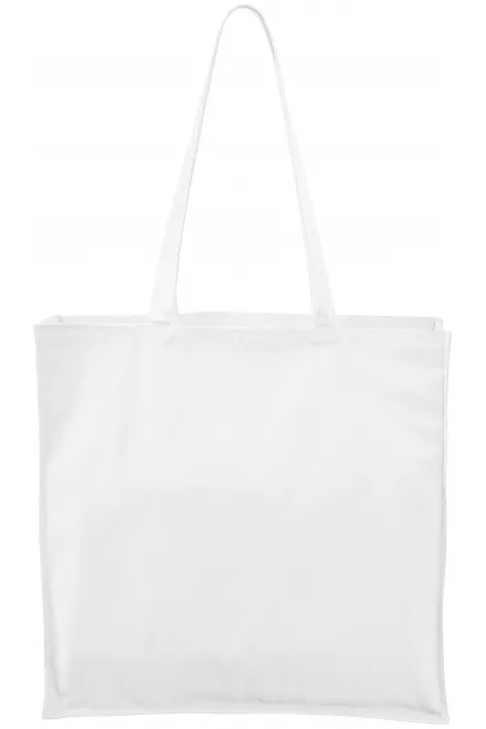 Grand sac à provisions - blanche, uni