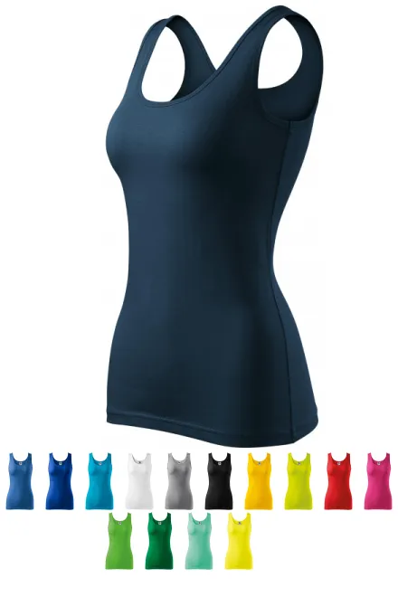 Débardeur femme, bleu foncé