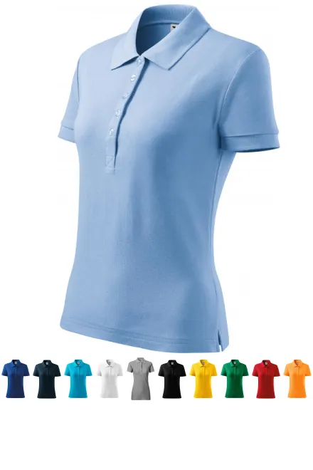 Polo femme, bleu ciel