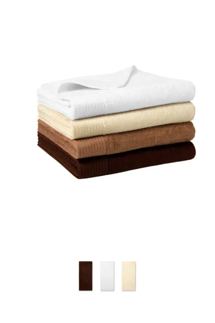 Serviette de bain en bambou, 70x140cm, nougat