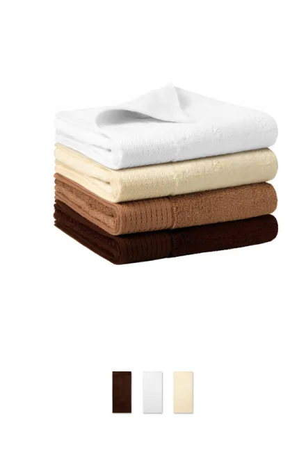 Serviette en bambou, 50x100cm, nougat