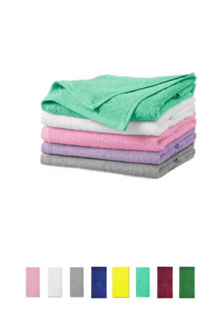 Serviette en coton, 50x100cm, lavande