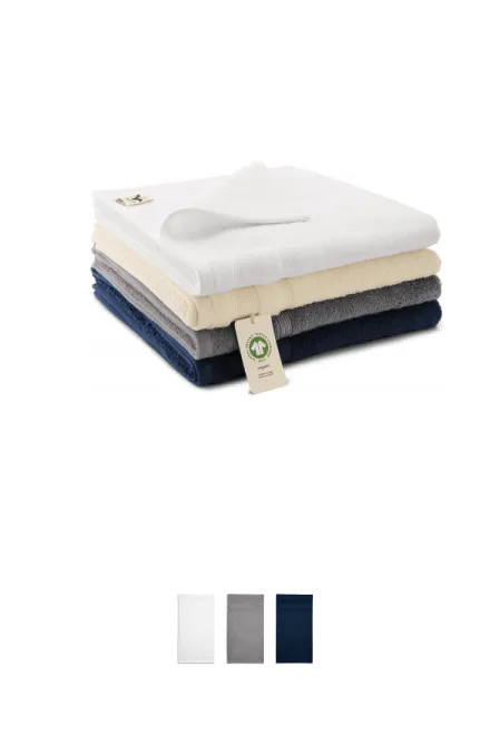 Serviette en coton bio, amande