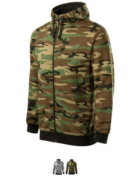 Sweat camouflage homme, camouflage marron