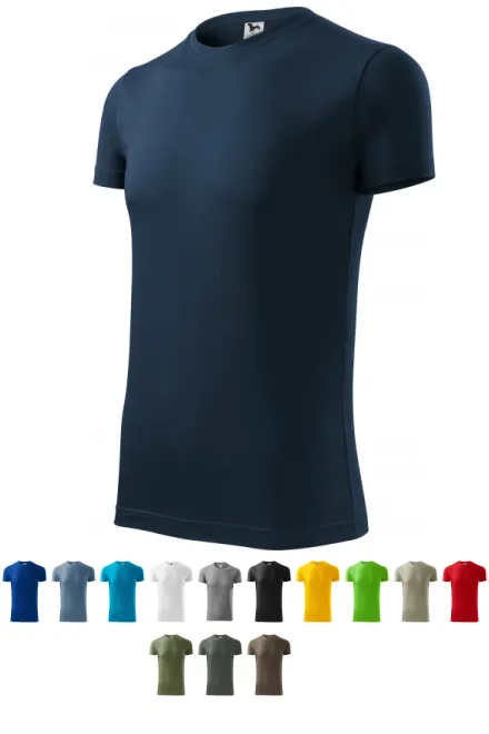 T-shirt à la mode pour hommes, bleu foncé