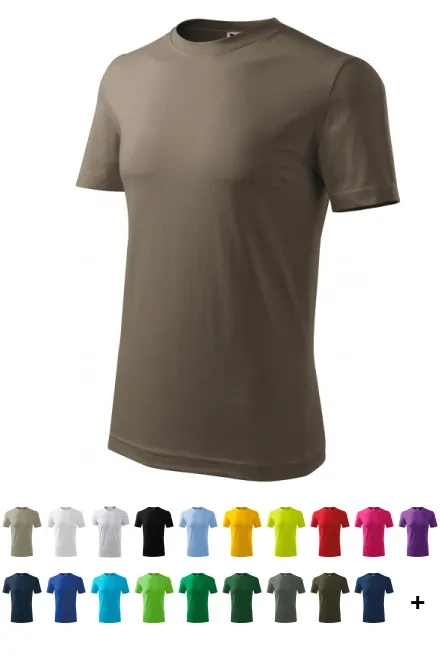 T-shirt classique pour hommes, army
