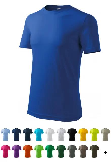 T-shirt classique pour hommes, bleu royal