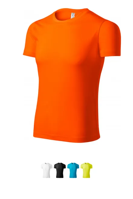 T-shirt de sport unisexe, orange fluo