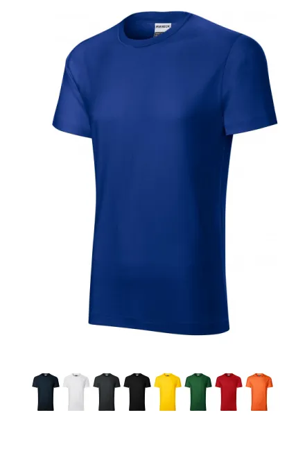 T-shirt durable pour hommes plus lourd, bleu royal