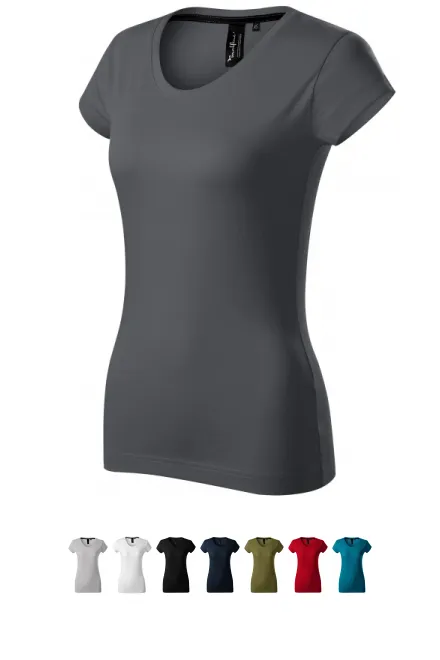 T-shirt exclusif pour femmes, gris clair