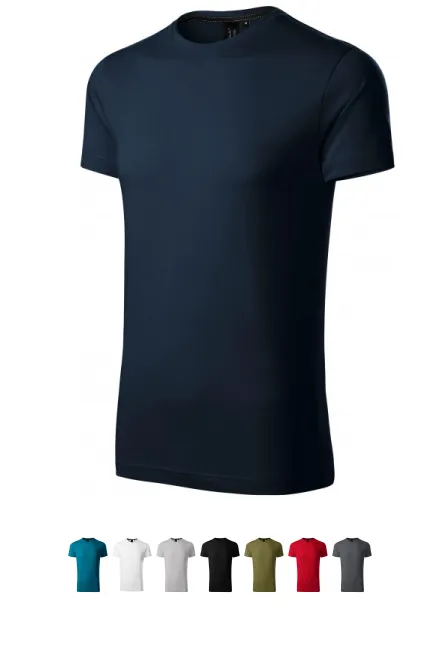 T-shirt exclusif pour hommes, bleu foncé