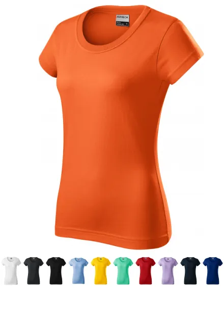 T-shirt femme résistant, orange