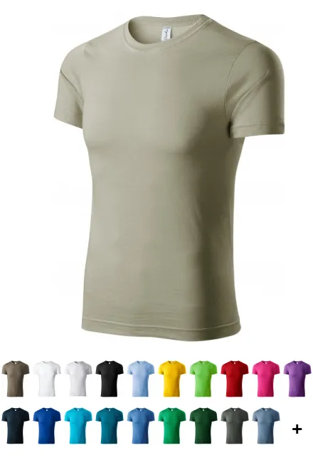 T-shirt léger à manches courtes, kaki brillant