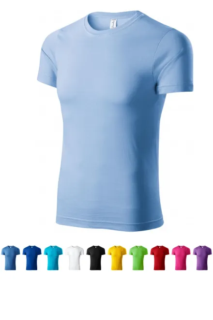 T-shirt léger pour enfants, bleu ciel
