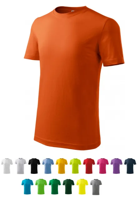 T-shirt léger pour enfants, orange