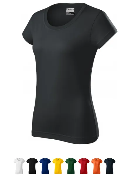 T-shirt résistant pour femmes, gris ébène