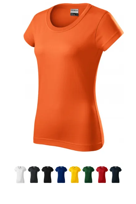 T-shirt résistant pour femmes, orange