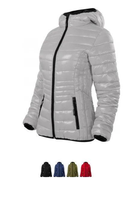 Veste matelassée femme, Gris argent