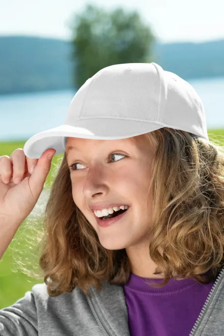 Casquette pour enfants, blanche
