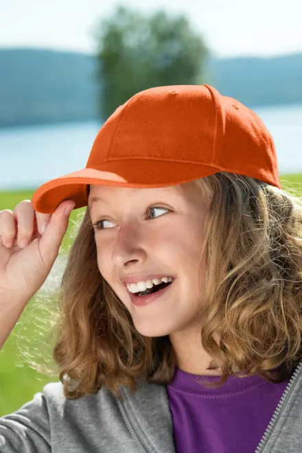 Casquette pour enfants, orange
