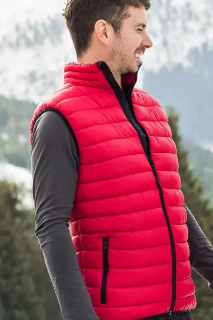 Gilet matelassé homme, formula red