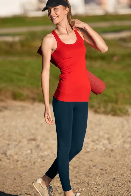 Leggings pour dames, bleu foncé Leggings pour dames, bleu foncé