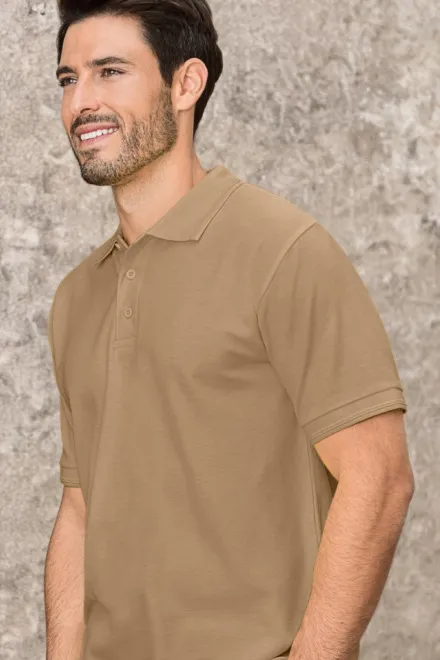 Polo ample homme, sablonneux