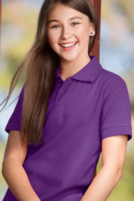 Polo pour enfants, violet