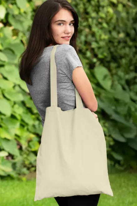 Sac shopping en coton, natural