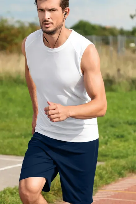 Short homme, bleu foncé