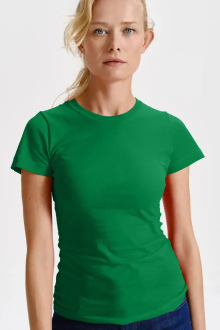 T-shirt classique pour femme, herbe verte T-shirt classique pour femme, herbe verte