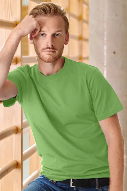 T-shirt épais, pois vert