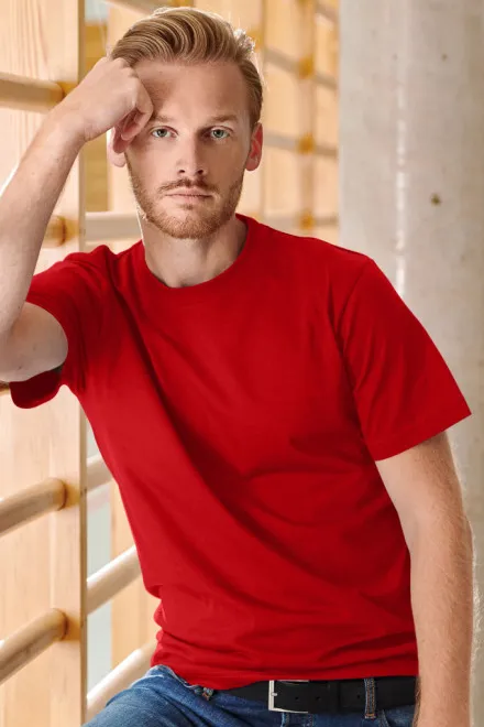 T-shirt épais, rouge