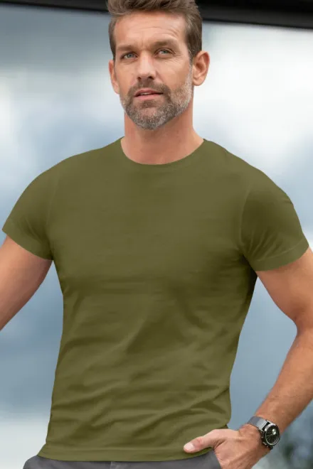 T-shirt exclusif pour hommes, avocat vert