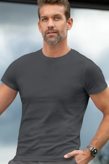 T-shirt exclusif pour hommes, gris clair