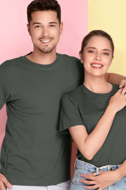 T-shirt léger à manches courtes, ardoise sombre